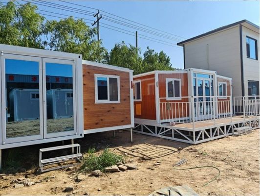20ft Prefab House Container Camping Expandable Container House с китайским дизайном