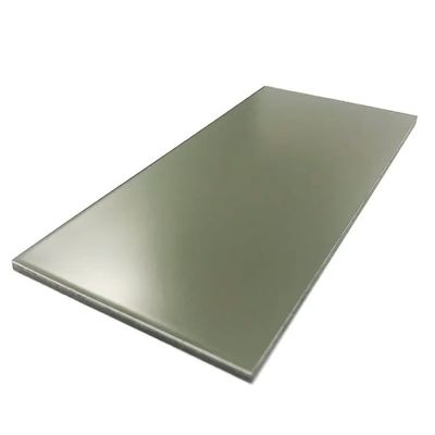 Простая установка Огнезащитная алюминиевая пластина 1220X2440MM с зеркальной отделкой