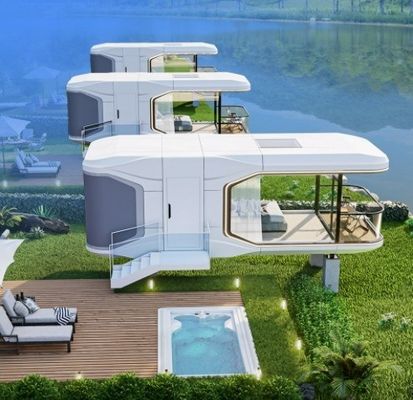 App Control Hotel Space Capsule House с тепловым костюмом и электрической системой