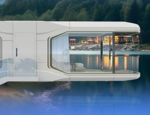 App Control Hotel Space Capsule House с тепловым костюмом и электрической системой